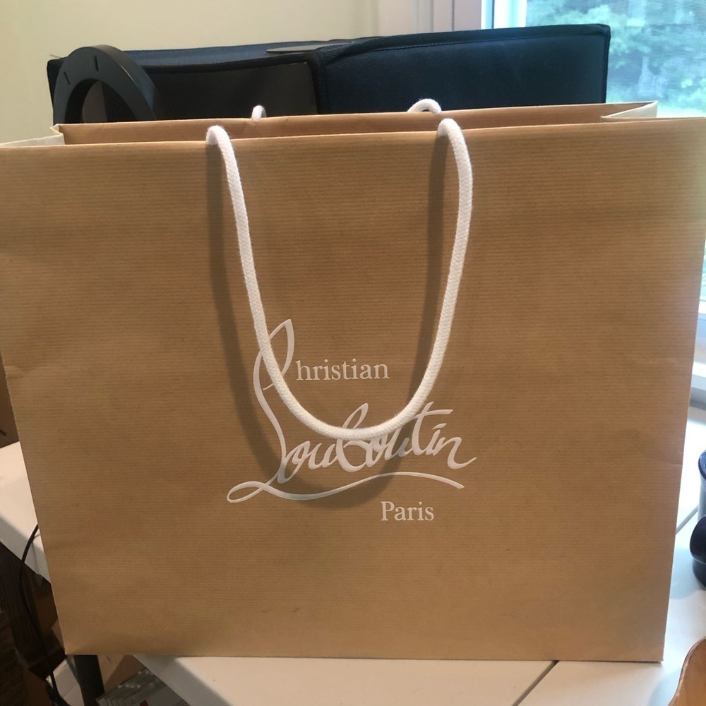 Christian Louboutin shopping bag. 💯 authentic